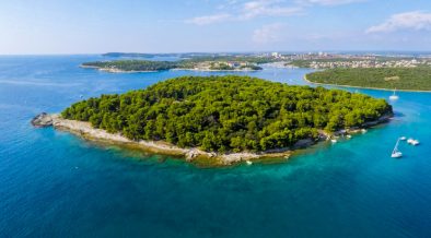 Insel Frašker bei Banjole - Istrien