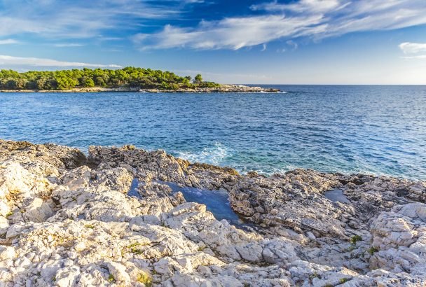 Meerblick und Inselglück der Insel Levan in Istrien