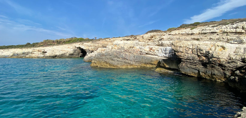 Fossilientunnel auf Premantura