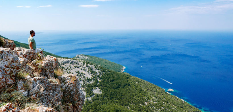 Lubenice auf der Insel Cres