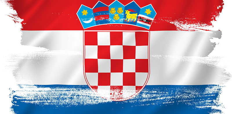 Kroatien Flagge