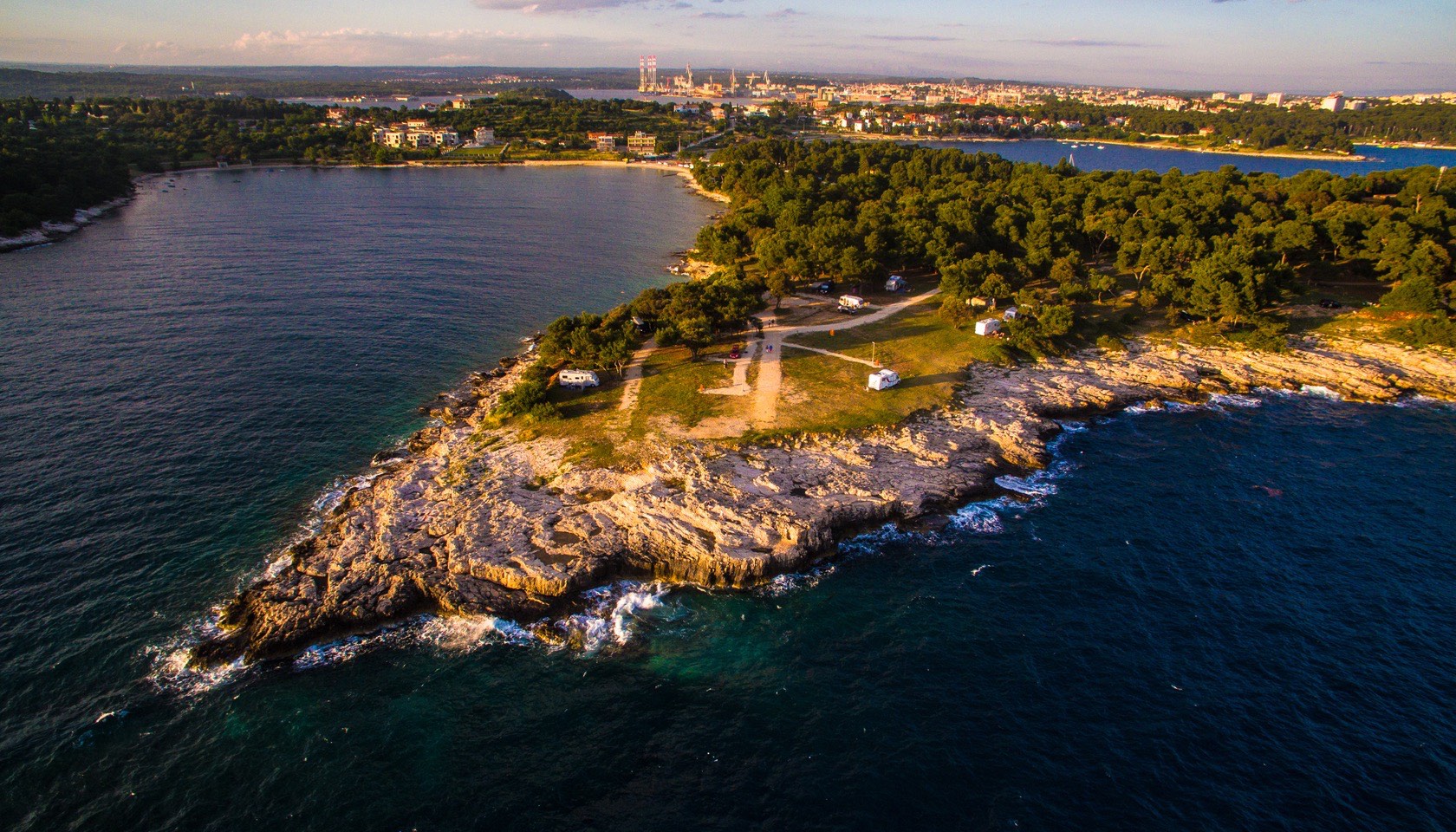 Arena Stoja Natur und Komfort in Pula Istrien Camping