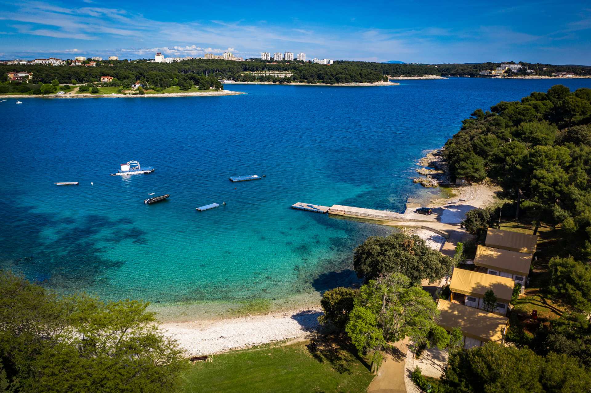 Arena Stoja Natur und Komfort in Pula Istrien Camping