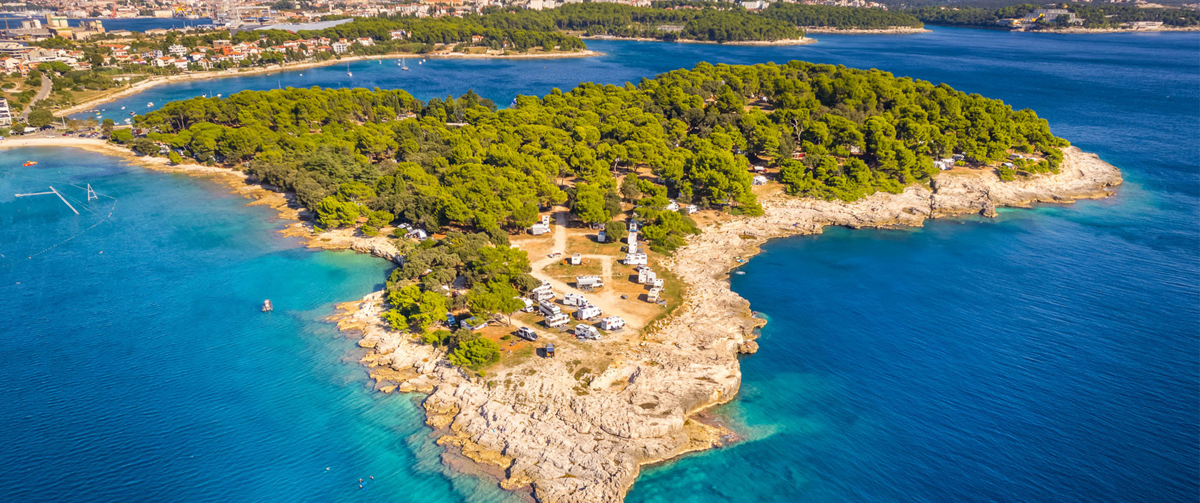 Arena Stoja Natur und Komfort in Pula Istrien Camping