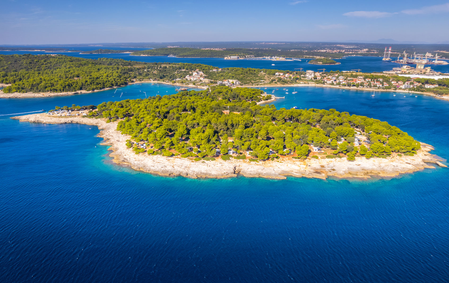 Arena Stoja Natur und Komfort in Pula Istrien Camping