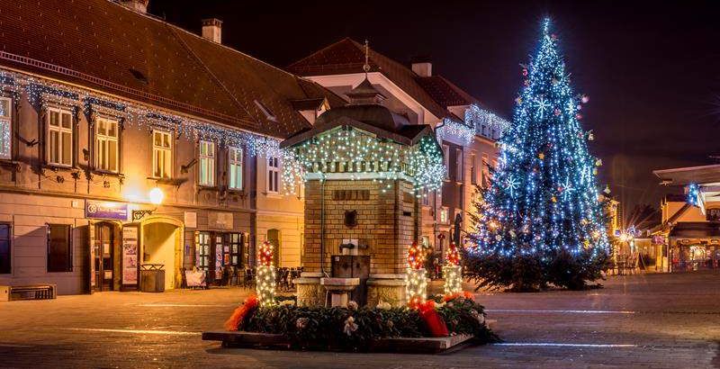 Zagreb Weihnachtszeit