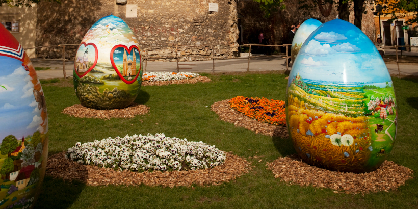 Bunte Ostereier Zagreb - Osterwochenende Ostern in Zagreb