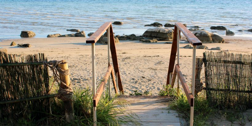 Strand Zambratija in Umag Istrien