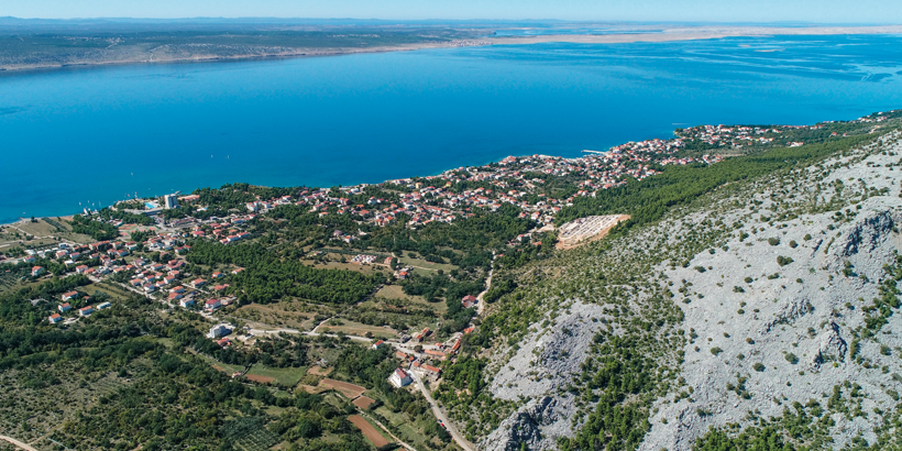 Wandern in Kroatien Meerblick