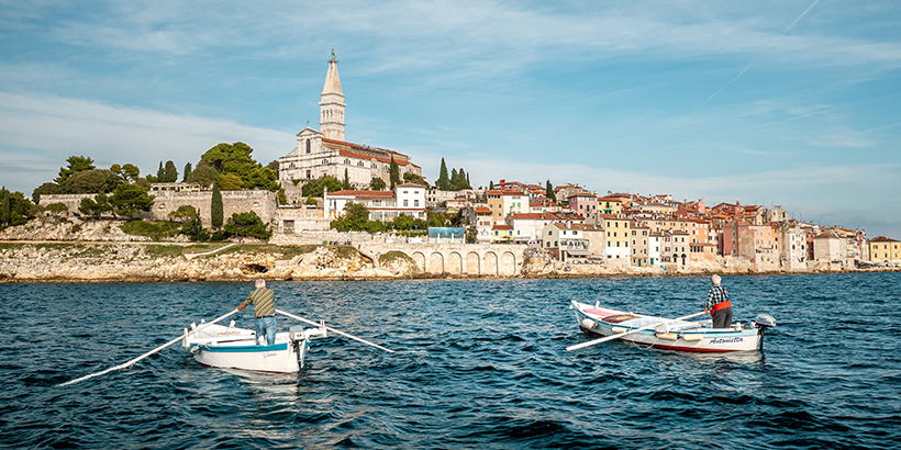 Fischer vor Rovinj, Foto: Julien Duval