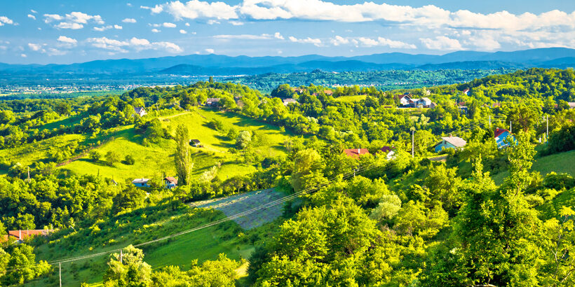 Plešivica Zagreb Landschaft