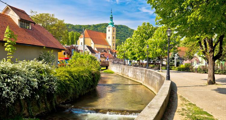 Zeuge berühmter Geschichte: Samobor Innenstadt