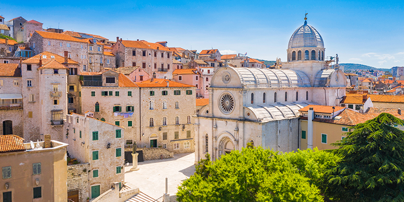 Sibenik Altstadt Foto Shutterstock