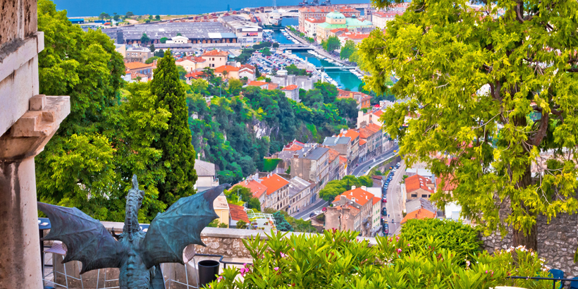 Wandern rund um Rijeka am Meer und in die Berge