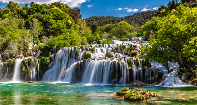 Radfahren im Krka Nationalpark